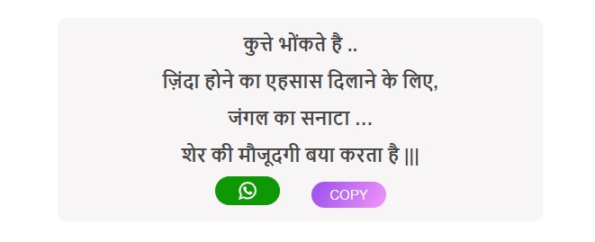 Attitude shayari boys